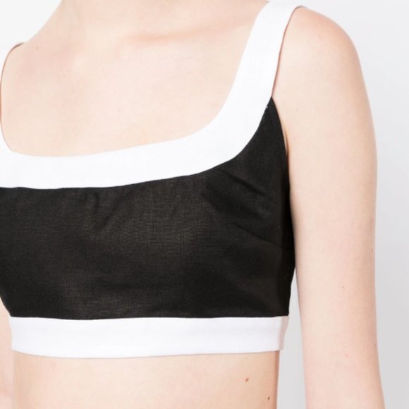 Reformation Robbie Black and White Skirt Set - Picture 7 of 9